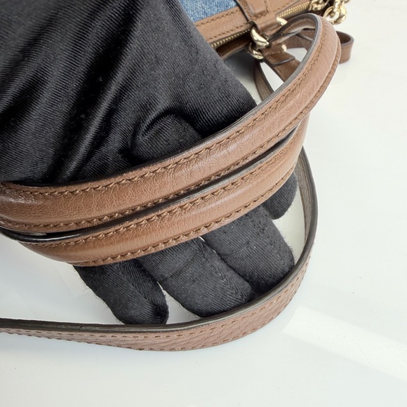 Gucci Rare Denim Tassel SoHo 2 Way Tote Bag - Picture 11 of 16